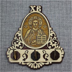 Ключница-яйцо (3) "ХВ" Иисус
