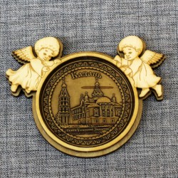 Магнит из бересты ангелы "Свято-Успенский Зилантов женский монастырь"