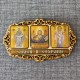 Триптих водителя "Спаси и сохрани" (3 иконы) "Храм Покрова Пресвятой Богородицы в Ясеневе"