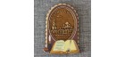 Магнит из бересты книга-свеча "Воскресенский собор". Старая Русса