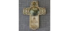Магнит со смолой крест с кол-ком "Царская семья" Ганина Яма