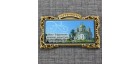 Магнит со смолой прям прямоугольный "Ново-Тихвинский женский монастырь" Екатеринбург