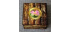 Шкатулка из дерева со смолой "Астраханский лотос"