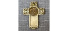 Магнит из бересты крест с кол-м "Св.Н.С." "Храм-часовня святых Бориса и Глеба у Арбатских ворот"