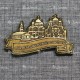 Магнитное укр. резной с золотом "Три собора.Дивеевский монастырь" 
