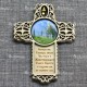 Магнит со смолой крест "Три собора.Дивеевский монастырь"