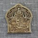 Магнит из бересты резной с золотом часовня"'Свято-Успенский Кафедральный собор" Смоленск