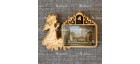 Магнит со смолой прям ангел с колокольчиком "Св-Пафнутьев Боровский монастырь" Боровск
