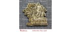 Магнит из бересты резной с золотом "Памятник партизанам" Брянск