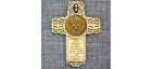 Магнит из бересты крест с колокольчиком "Матрона""Величаем…" 