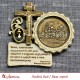 Магнит из бересты крест с кол-м с мол-вой "Св.Н.С."Три собора"Дивеевский монастырь