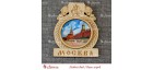 Магнит гравированный с ламинацией Герб "Мавзолей Ленина" Москва