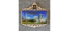 Магнит со смолой прям.с кол-м "Николо-Угрешский монастырь" Москва