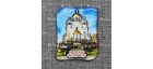 Магнит со смолой "Храм на Крови" вид6 Екатеринбург