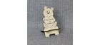 Подставка под телефон фигурная "Медведь" Счастья и любви"