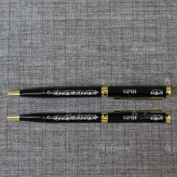 Ручка металлическая черная "Сочи"