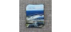 Магнит со смолой "Море+олимпийский объект верт" Сочи