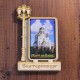 Магнит со смолой прям верт фонарь "Храм на Крови" Екатеринбург