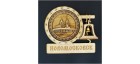 Магнит из бересты с колоколом "Церковь Нечаянная радость". Новомосковск