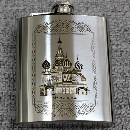 Фляжка "Храм Василия Блаженного"