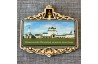 Магнит со смолой прям с колокольчиком "Вознесенский Печерский монастырь" Н-Новгород