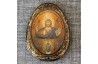 Магнит со смолой яйцо "Иисус Храм Покрова Пресвятой Богородицы в Ясеневе" Москва