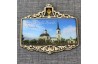 Магнит со смолой прям с колокольчиком "Храм Рождества Христова" Череповец