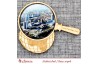 Магнит со смолой лупа "Вид города" (вид 2) Екатеринбург