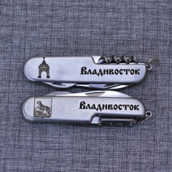 Нож МФЦ "Триумфльная арка - Герб" Владивосток