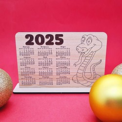 Календарь "Змея вид2" Символ года 2025