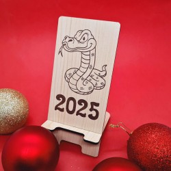 Подставка под телефон "Змейка с языком" символ года 2025