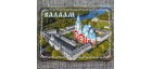Деревянный магнит прям "Валаамский монастырь"